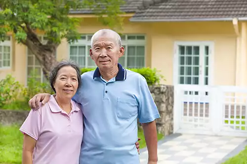 unique senior housing enjoyed by Asian couple similar to those financed by RMC Funding